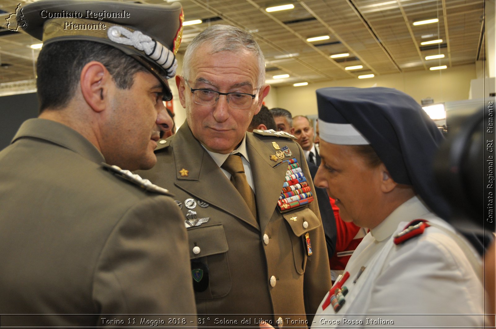 Torino 11 Maggio 2018 - 31 Salone del Libro di Torino - Croce Rossa Italiana- Comitato Regionale del Piemonte