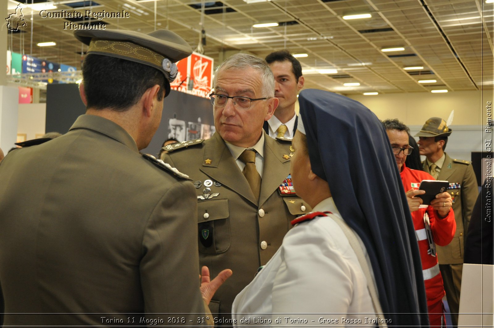 Torino 11 Maggio 2018 - 31 Salone del Libro di Torino - Croce Rossa Italiana- Comitato Regionale del Piemonte