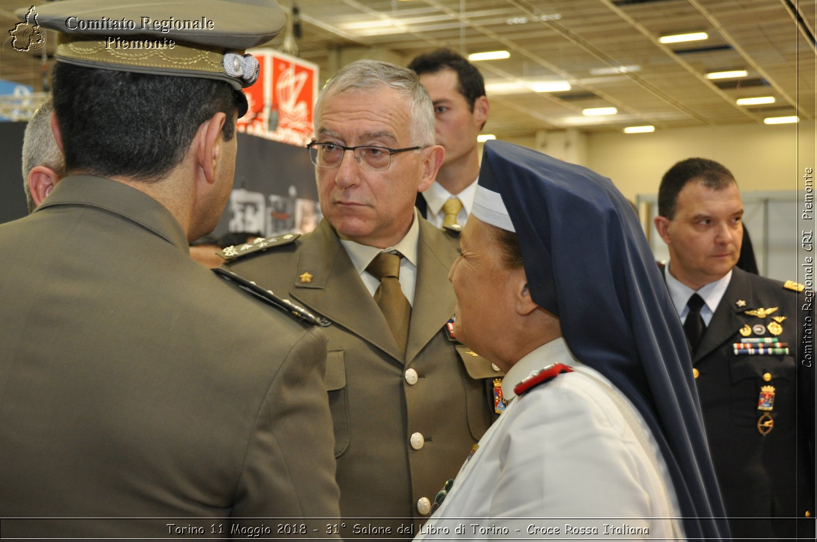 Torino 11 Maggio 2018 - 31 Salone del Libro di Torino - Croce Rossa Italiana- Comitato Regionale del Piemonte