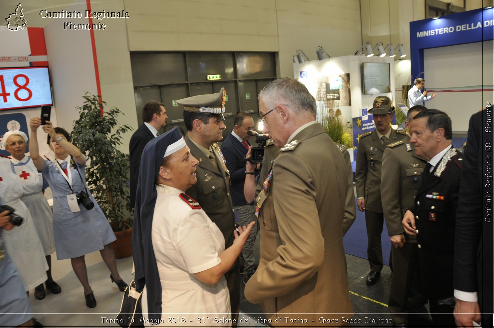 Torino 11 Maggio 2018 - 31 Salone del Libro di Torino - Croce Rossa Italiana- Comitato Regionale del Piemonte