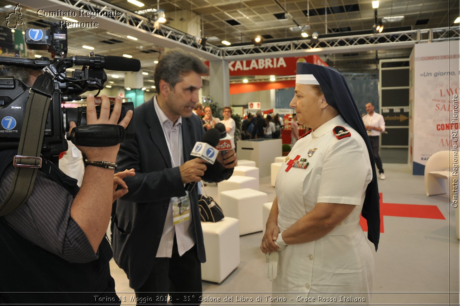 Torino 11 Maggio 2018 - 31 Salone del Libro di Torino - Croce Rossa Italiana- Comitato Regionale del Piemonte