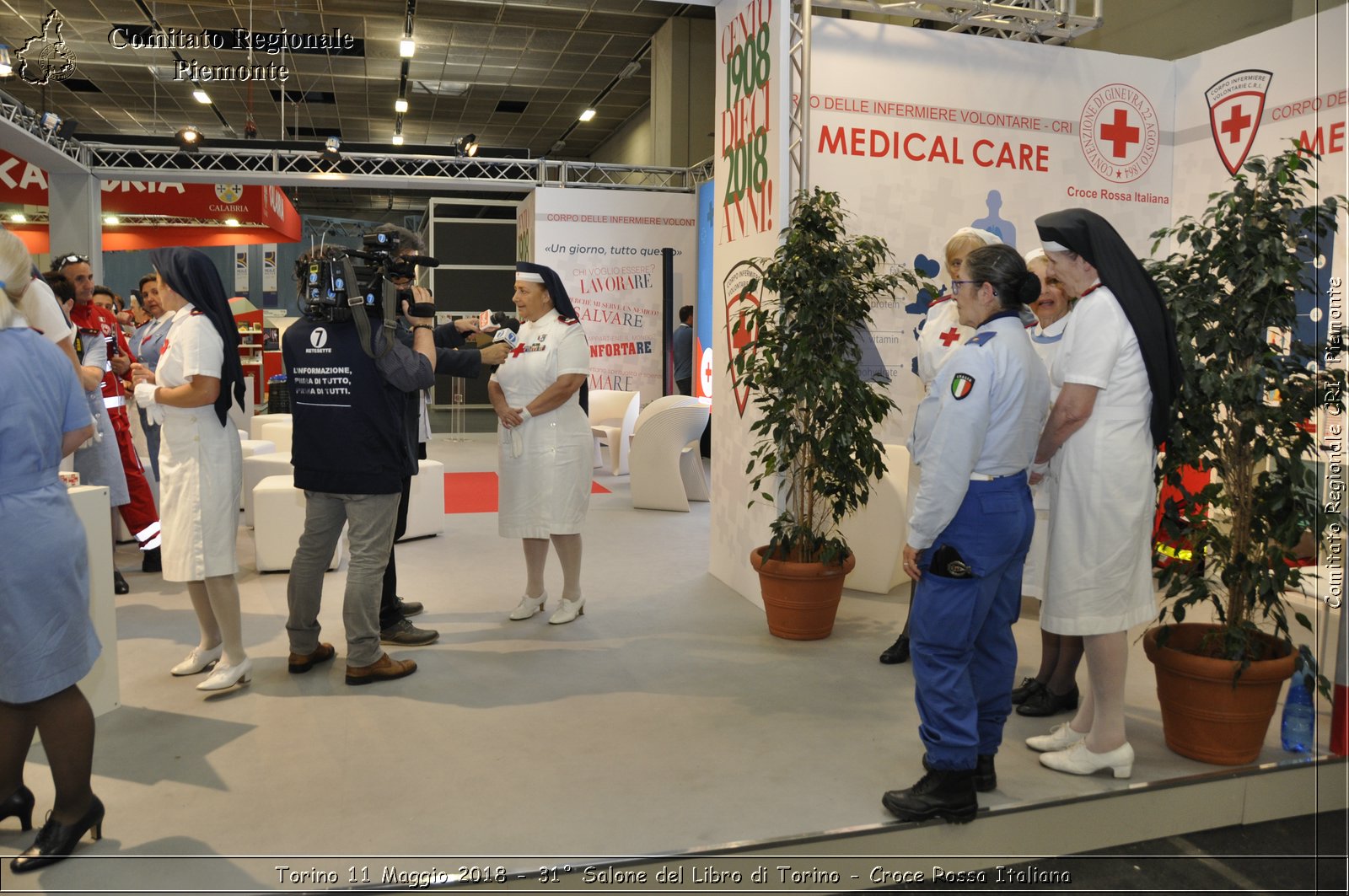 Torino 11 Maggio 2018 - 31 Salone del Libro di Torino - Croce Rossa Italiana- Comitato Regionale del Piemonte