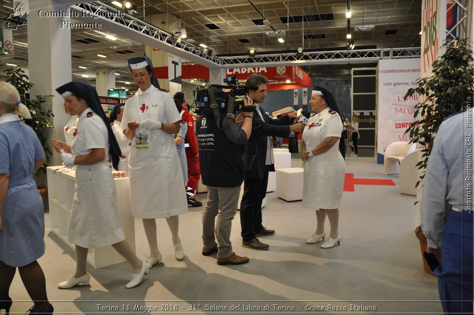 Torino 11 Maggio 2018 - 31 Salone del Libro di Torino - Croce Rossa Italiana- Comitato Regionale del Piemonte