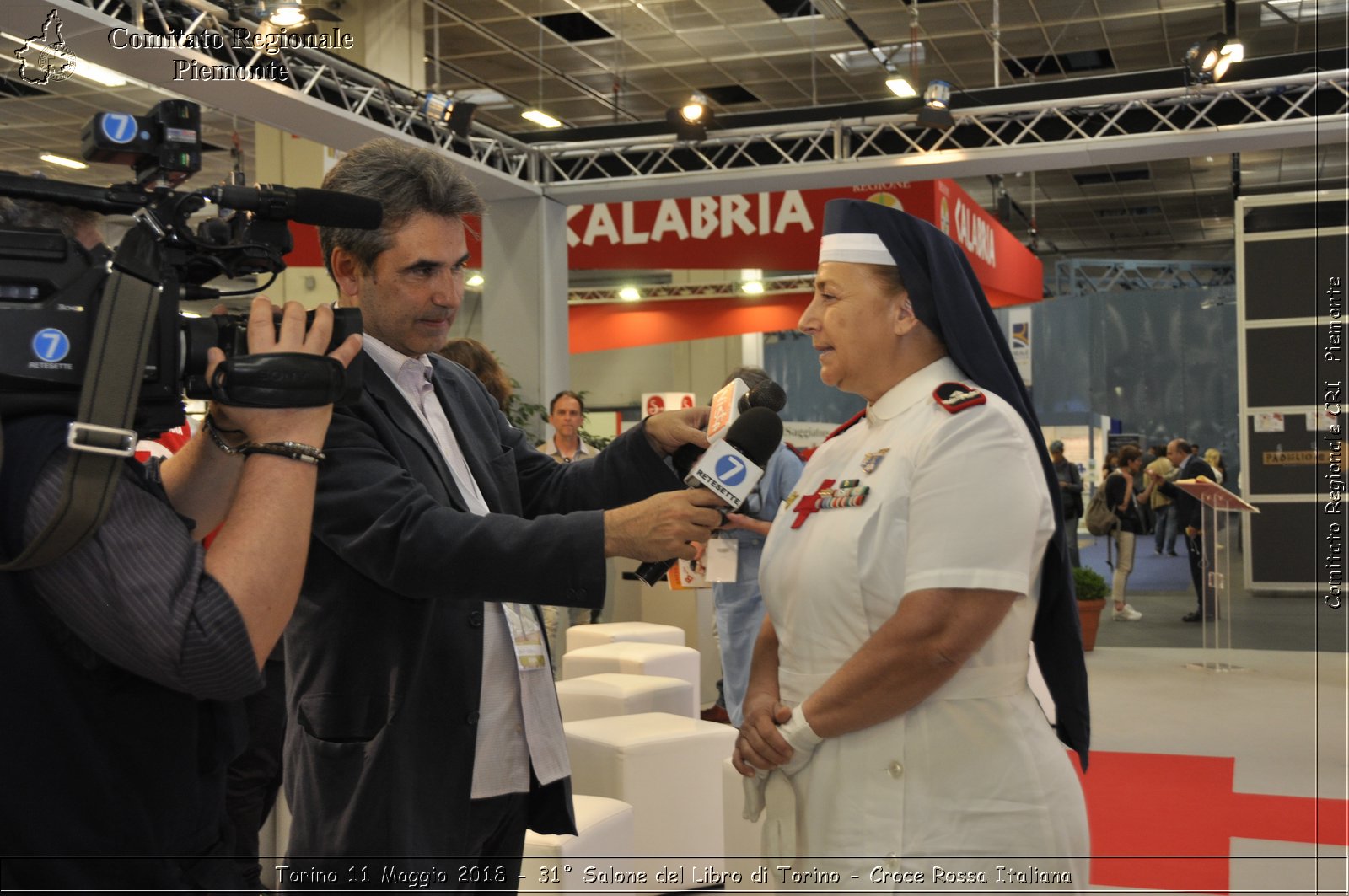 Torino 11 Maggio 2018 - 31 Salone del Libro di Torino - Croce Rossa Italiana- Comitato Regionale del Piemonte