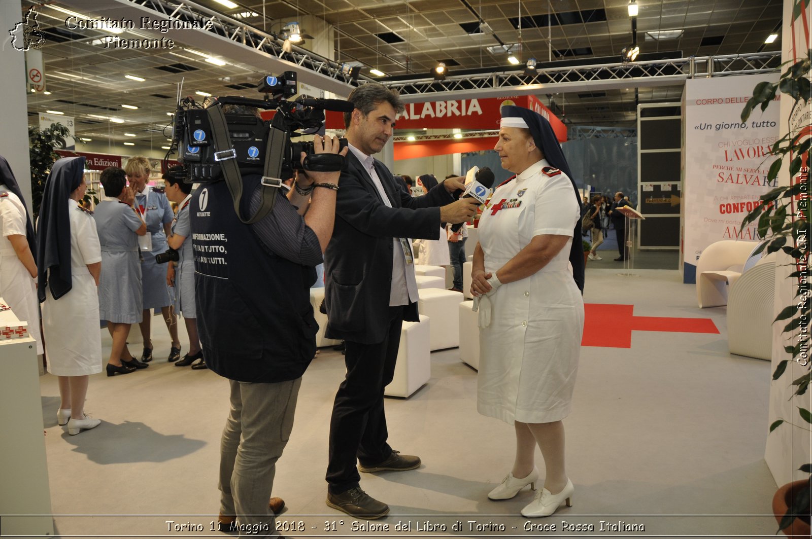 Torino 11 Maggio 2018 - 31 Salone del Libro di Torino - Croce Rossa Italiana- Comitato Regionale del Piemonte