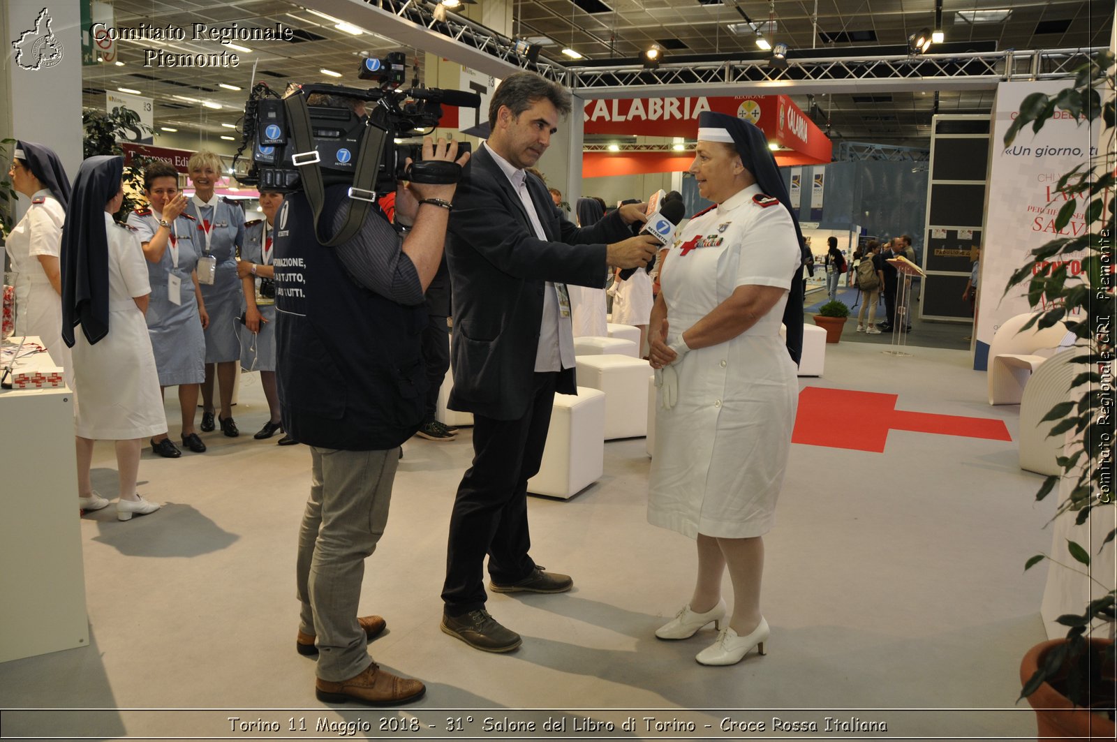 Torino 11 Maggio 2018 - 31 Salone del Libro di Torino - Croce Rossa Italiana- Comitato Regionale del Piemonte