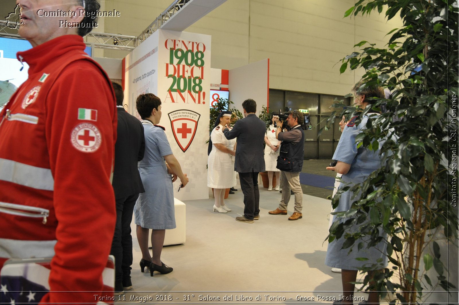 Torino 11 Maggio 2018 - 31 Salone del Libro di Torino - Croce Rossa Italiana- Comitato Regionale del Piemonte