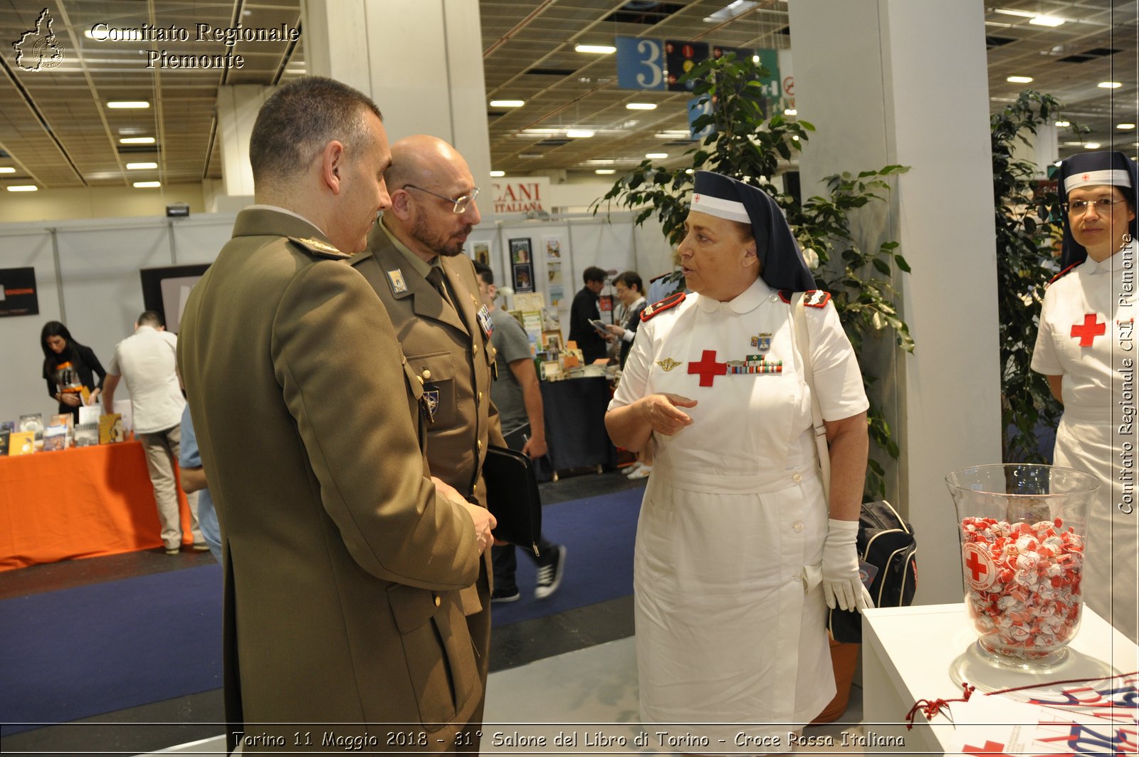 Torino 11 Maggio 2018 - 31 Salone del Libro di Torino - Croce Rossa Italiana- Comitato Regionale del Piemonte