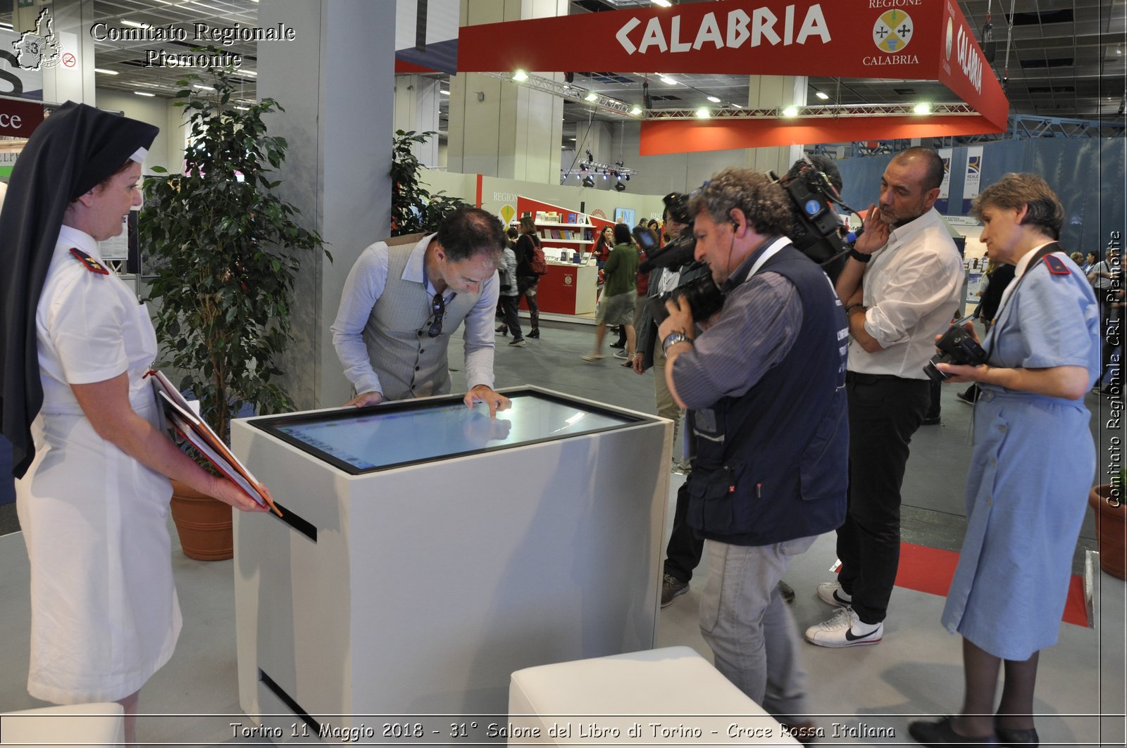 Torino 11 Maggio 2018 - 31 Salone del Libro di Torino - Croce Rossa Italiana- Comitato Regionale del Piemonte