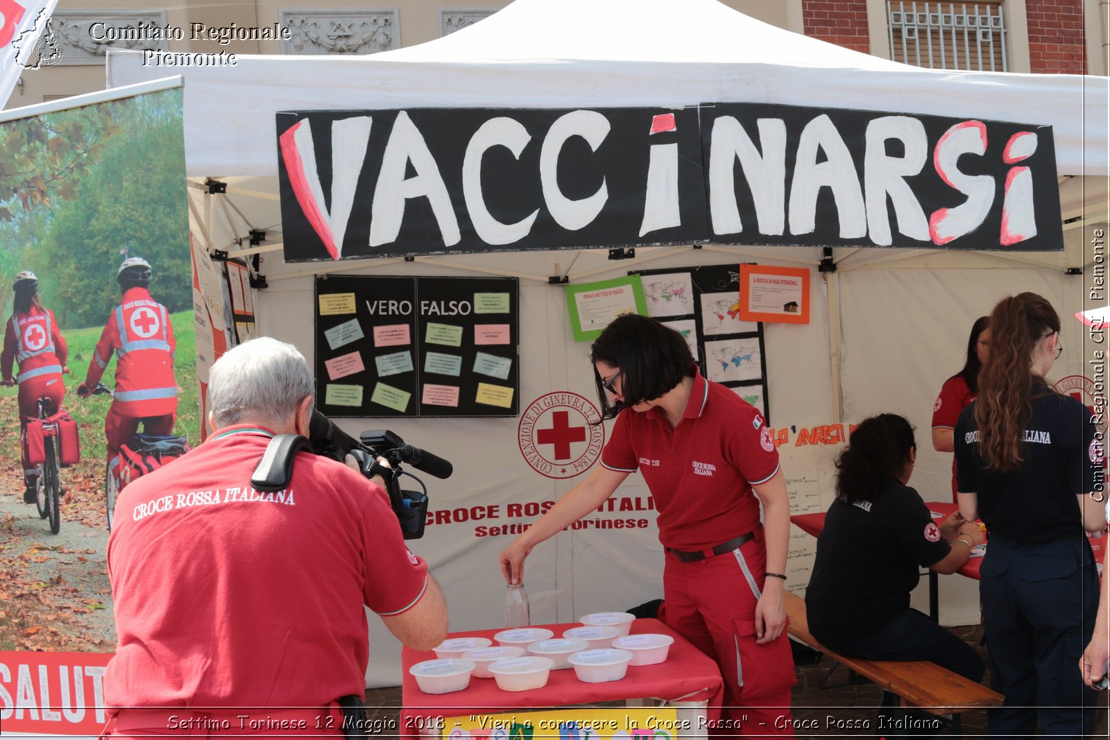 Settimo Torinese 12 Maggio 2018 - "Vieni a conoscere la Croce Rossa" - Croce Rossa Italiana- Comitato Regionale del Piemonte