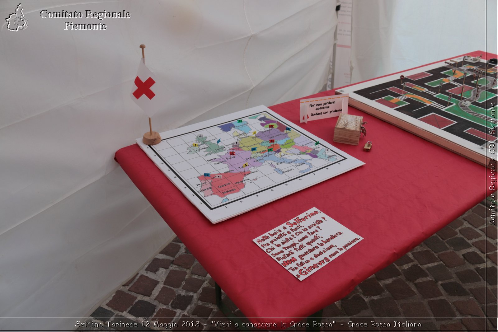 Settimo Torinese 12 Maggio 2018 - "Vieni a conoscere la Croce Rossa" - Croce Rossa Italiana- Comitato Regionale del Piemonte