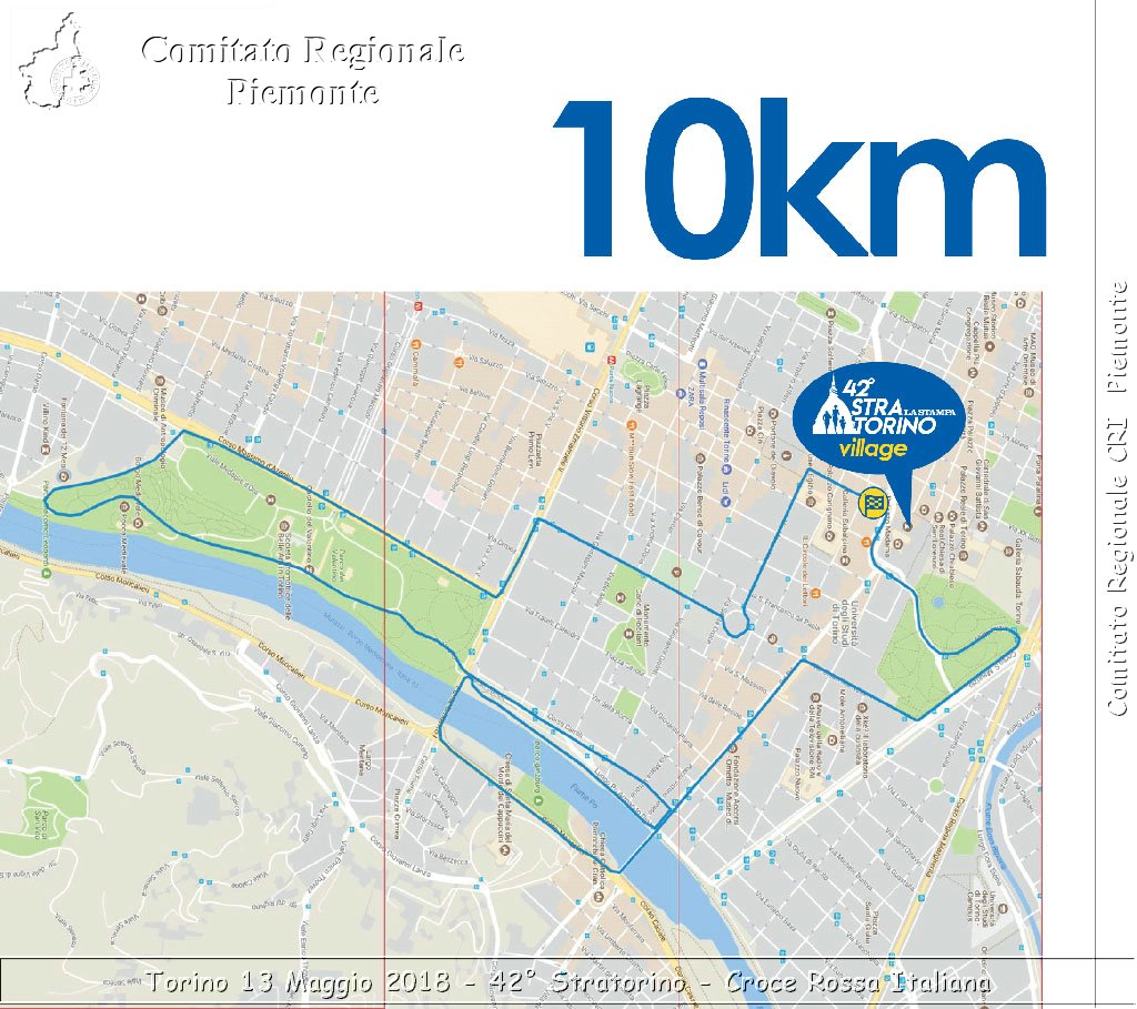 Torino 13 Maggio 2018 - 42 Stratorino - Croce Rossa Italiana- Comitato Regionale del Piemonte