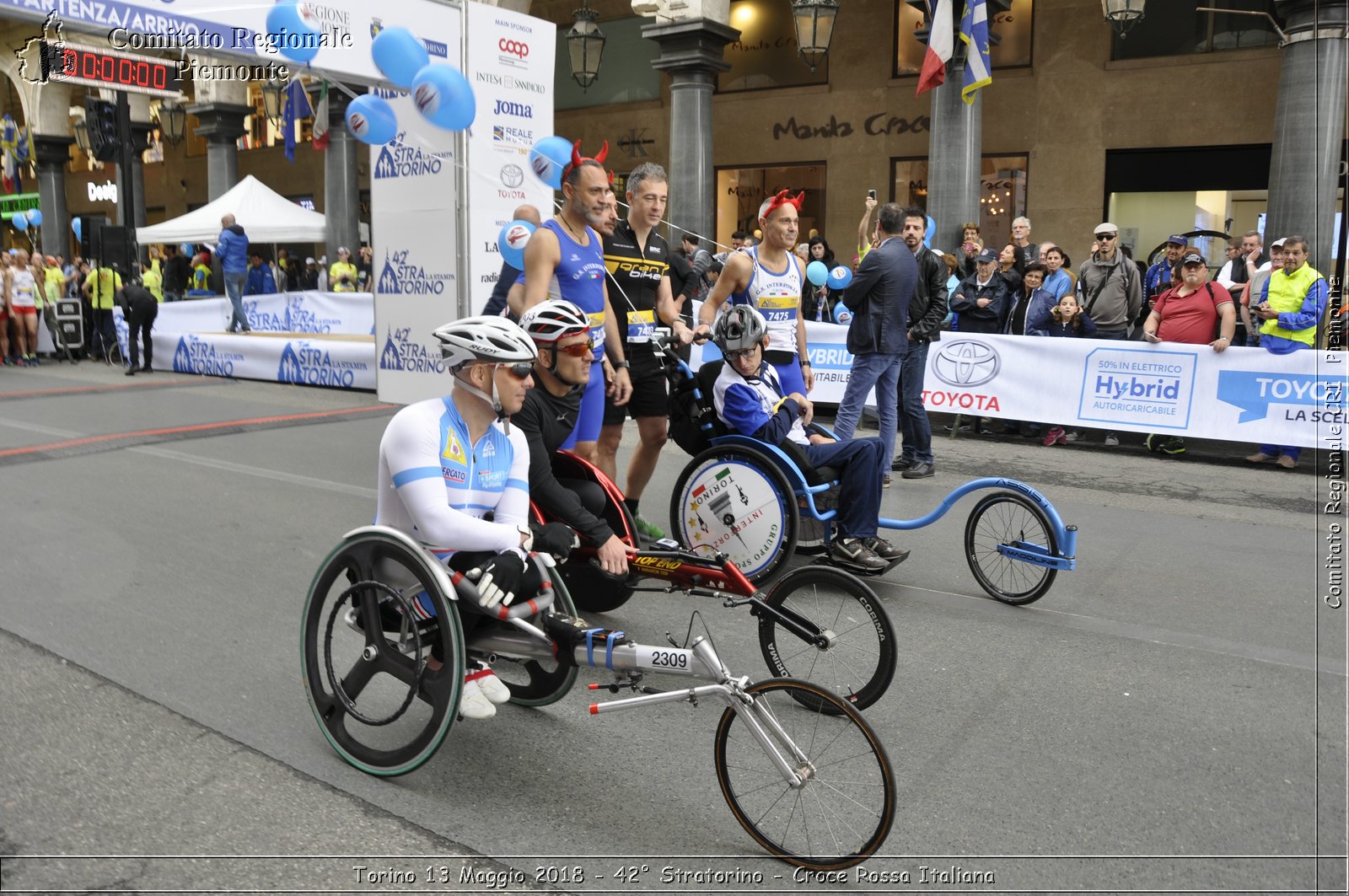 Torino 13 Maggio 2018 - 42 Stratorino - Croce Rossa Italiana- Comitato Regionale del Piemonte