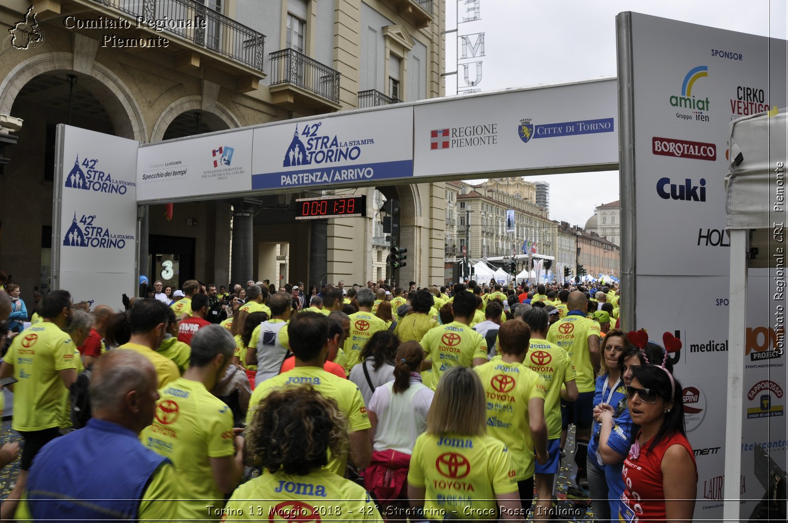 Torino 13 Maggio 2018 - 42 Stratorino - Croce Rossa Italiana- Comitato Regionale del Piemonte