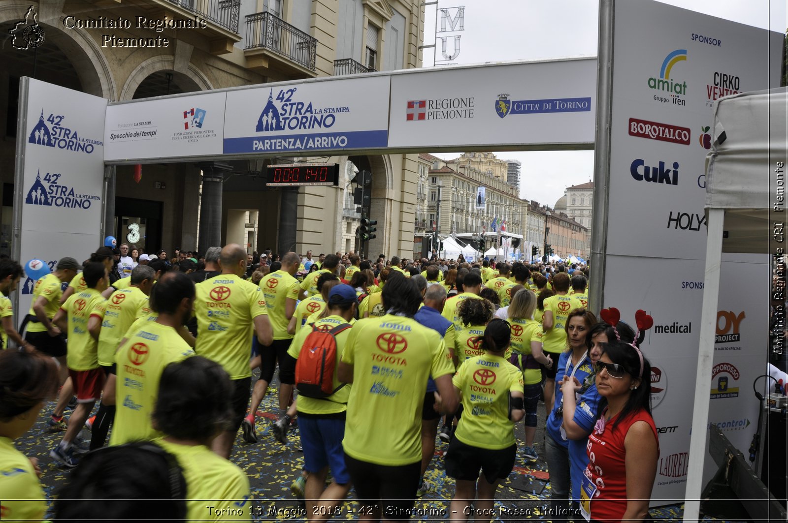 Torino 13 Maggio 2018 - 42 Stratorino - Croce Rossa Italiana- Comitato Regionale del Piemonte