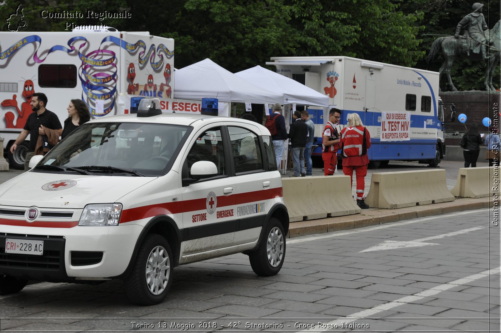 Torino 13 Maggio 2018 - 42 Stratorino - Croce Rossa Italiana- Comitato Regionale del Piemonte