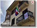 Torino 14 Maggio 2018 - le bandiere CRI all'esterno dei Comuni - Croce Rossa Italiana- Comitato Regionale del Piemonte