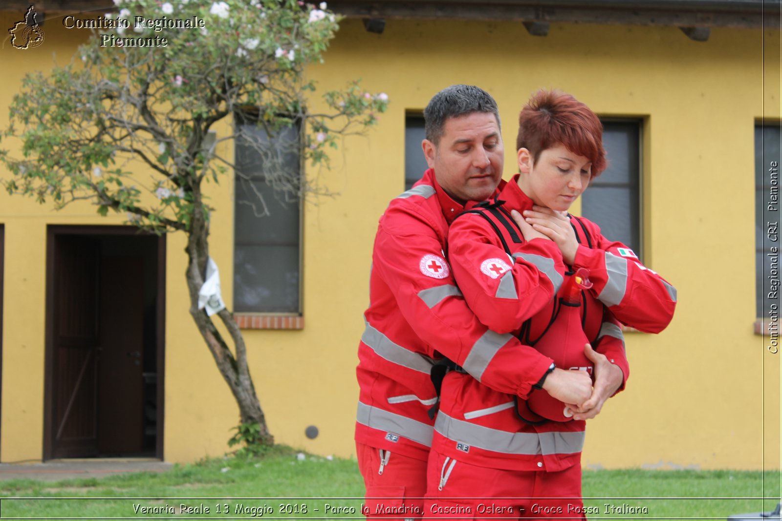 Venaria Reale 13 Maggio 2018 - Parco la Mandria, Cascina Oslera - Croce Rossa Italiana- Comitato Regionale del Piemonte