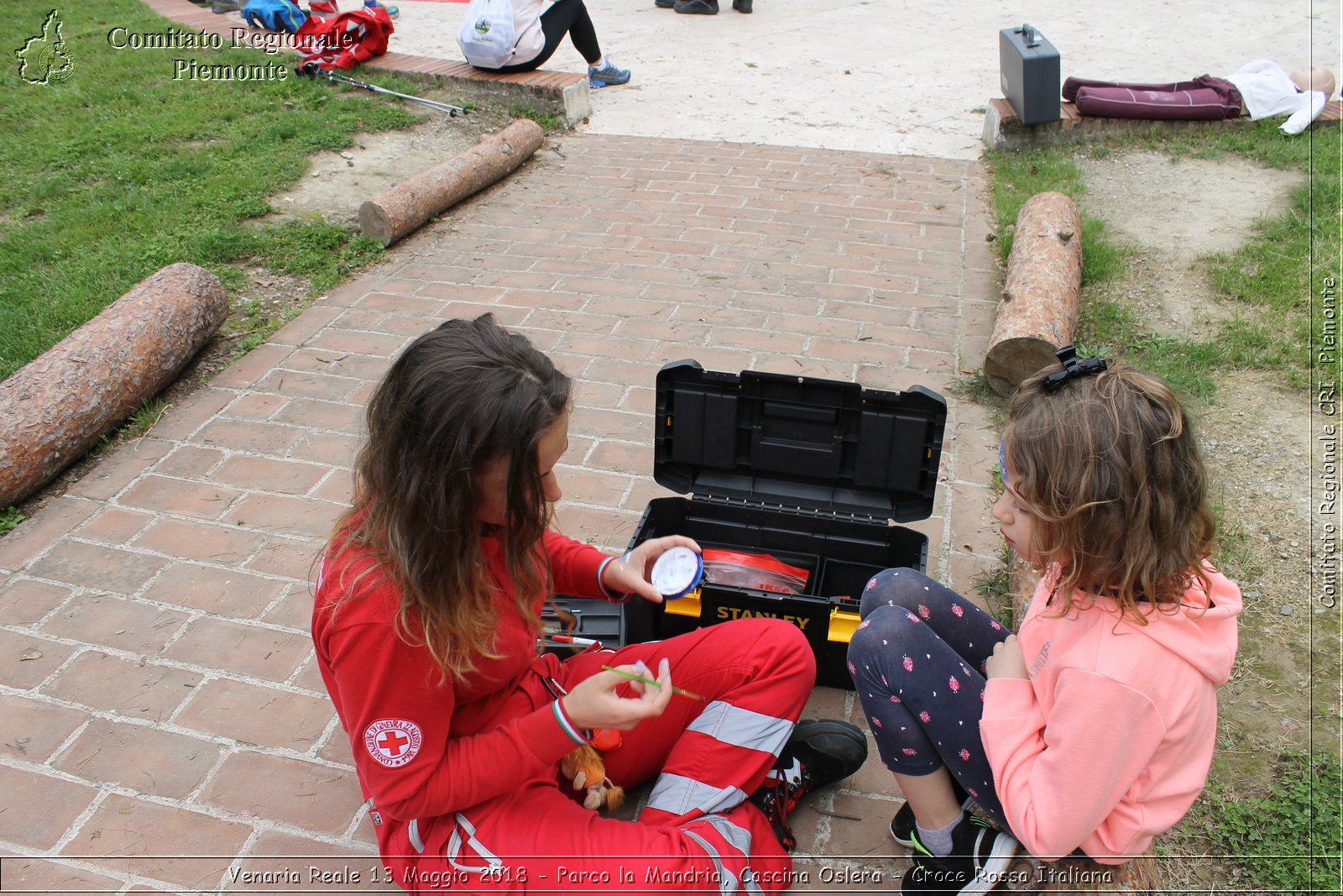 Venaria Reale 13 Maggio 2018 - Parco la Mandria, Cascina Oslera - Croce Rossa Italiana- Comitato Regionale del Piemonte