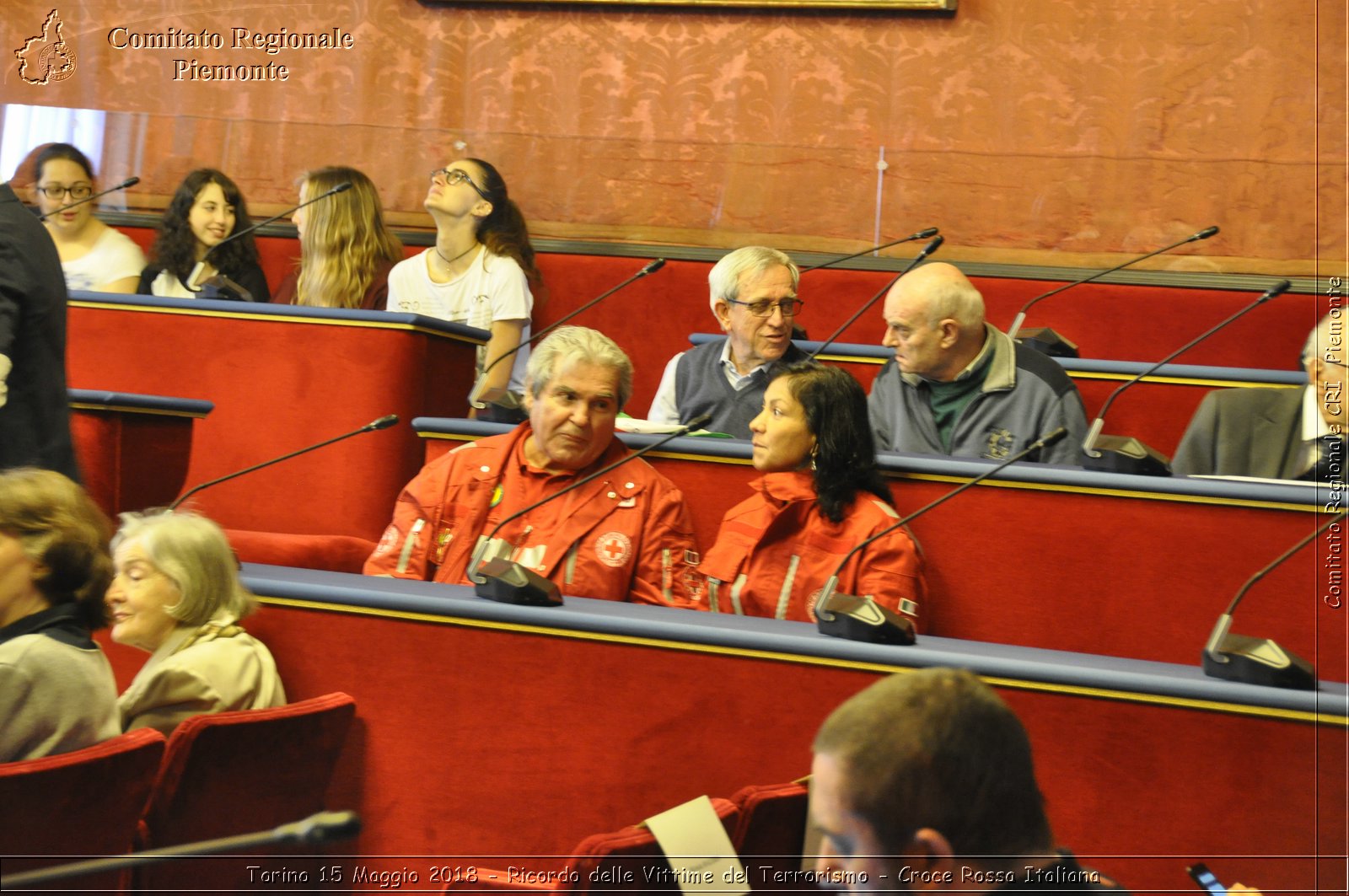 Torino 15 Maggio 2018 - Ricordo delle Vittime del Terrorismo - Croce Rossa Italiana- Comitato Regionale del Piemonte