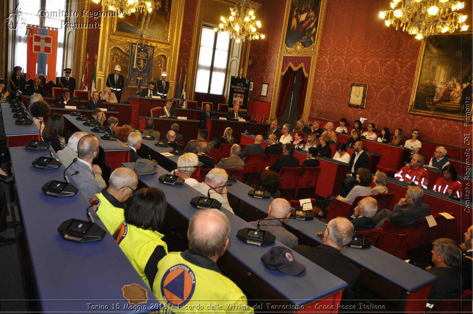 Torino 15 Maggio 2018 - Ricordo delle Vittime del Terrorismo - Croce Rossa Italiana- Comitato Regionale del Piemonte