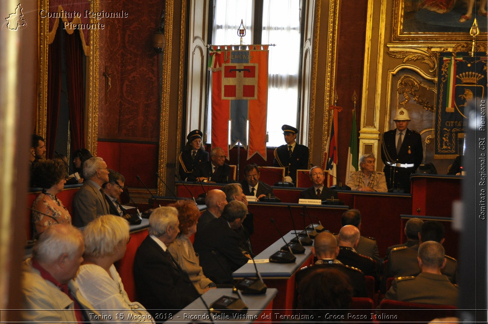 Torino 15 Maggio 2018 - Ricordo delle Vittime del Terrorismo - Croce Rossa Italiana- Comitato Regionale del Piemonte