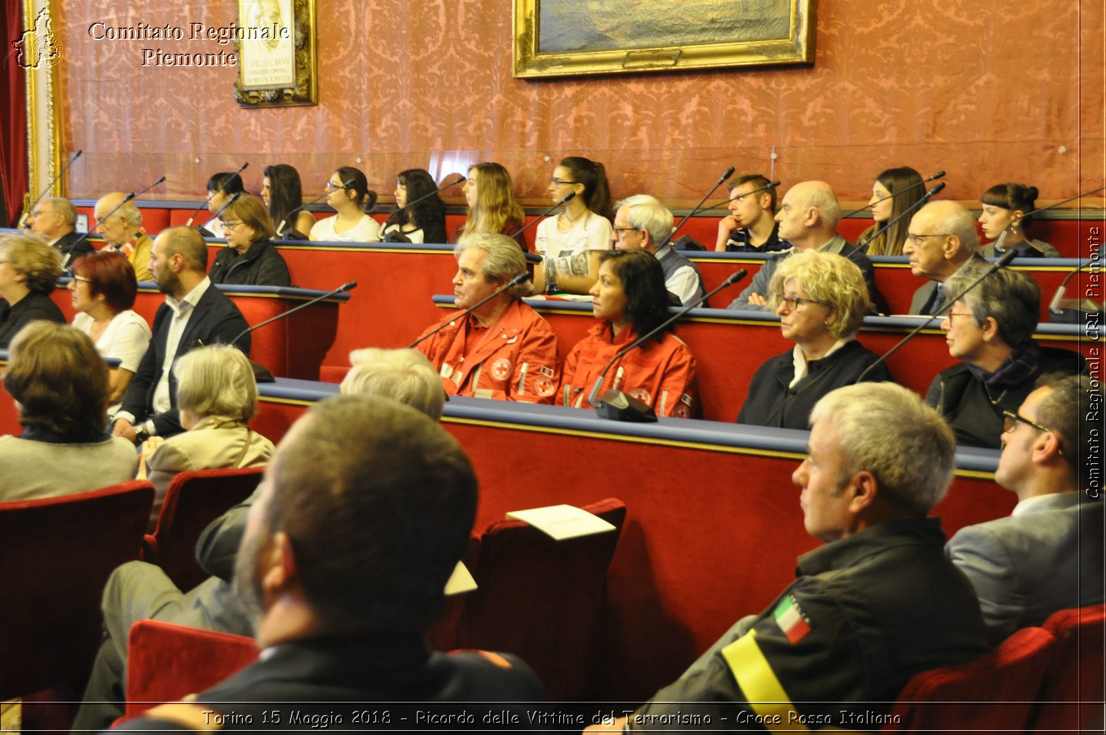 Torino 15 Maggio 2018 - Ricordo delle Vittime del Terrorismo - Croce Rossa Italiana- Comitato Regionale del Piemonte