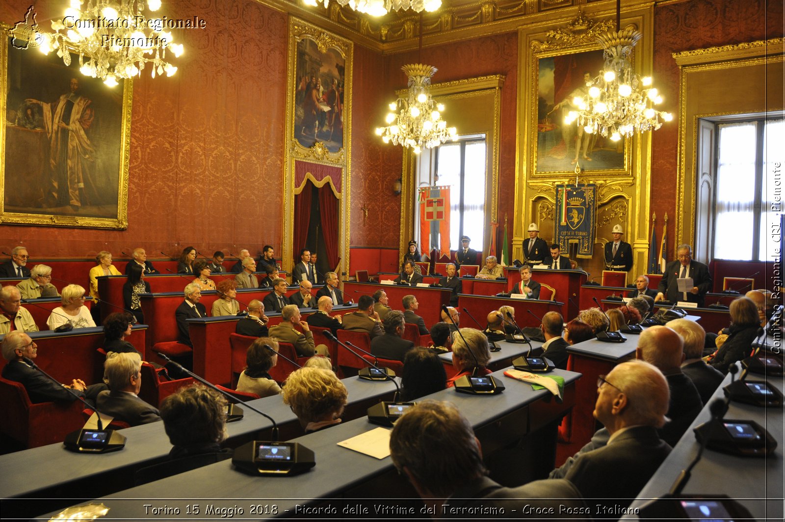 Torino 15 Maggio 2018 - Ricordo delle Vittime del Terrorismo - Croce Rossa Italiana- Comitato Regionale del Piemonte