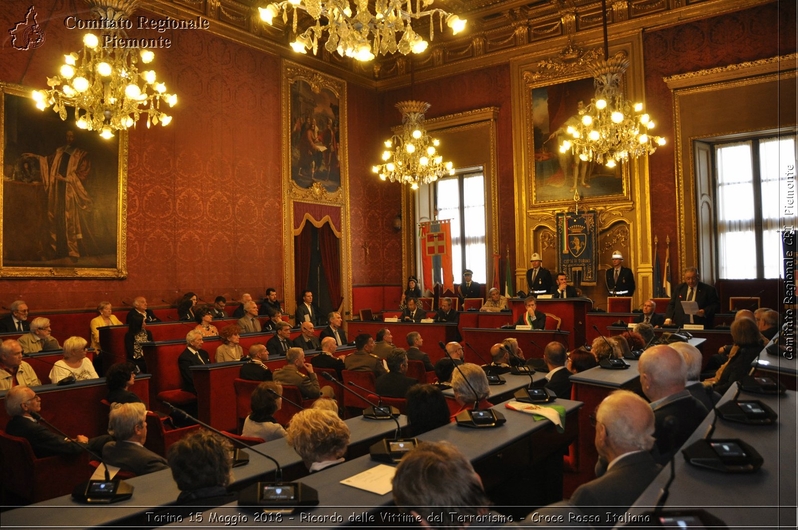 Torino 15 Maggio 2018 - Ricordo delle Vittime del Terrorismo - Croce Rossa Italiana- Comitato Regionale del Piemonte