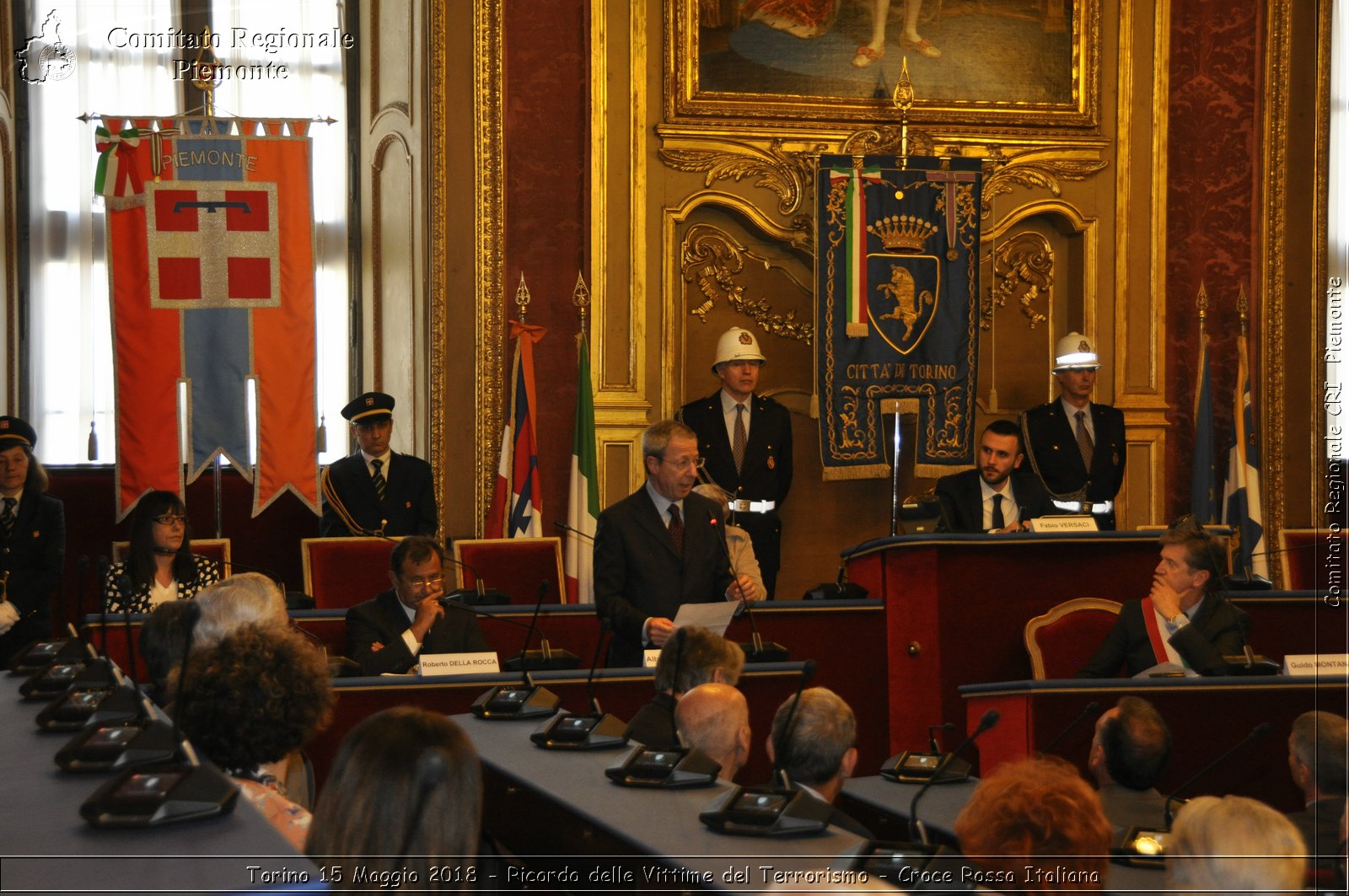 Torino 15 Maggio 2018 - Ricordo delle Vittime del Terrorismo - Croce Rossa Italiana- Comitato Regionale del Piemonte