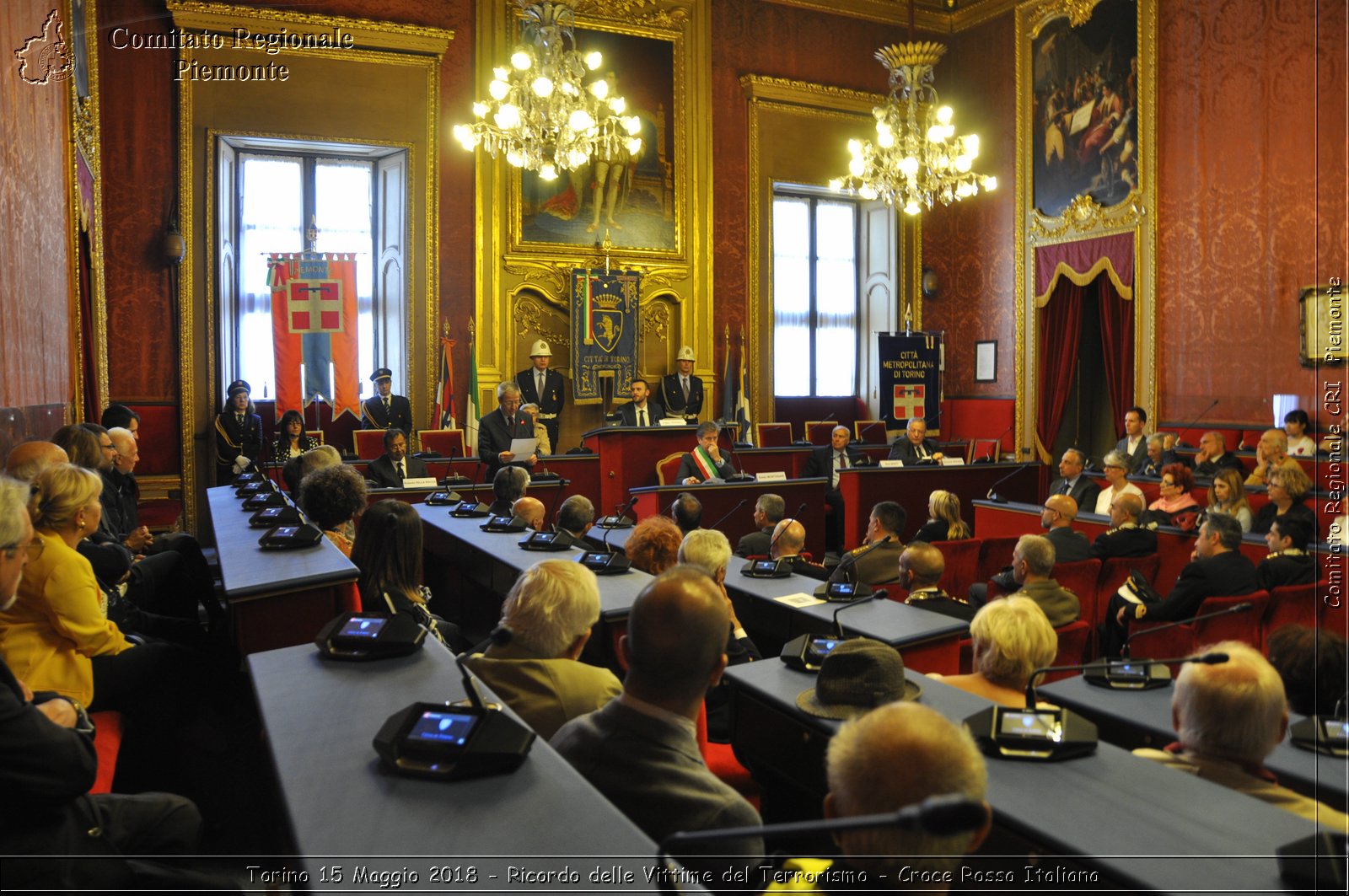 Torino 15 Maggio 2018 - Ricordo delle Vittime del Terrorismo - Croce Rossa Italiana- Comitato Regionale del Piemonte