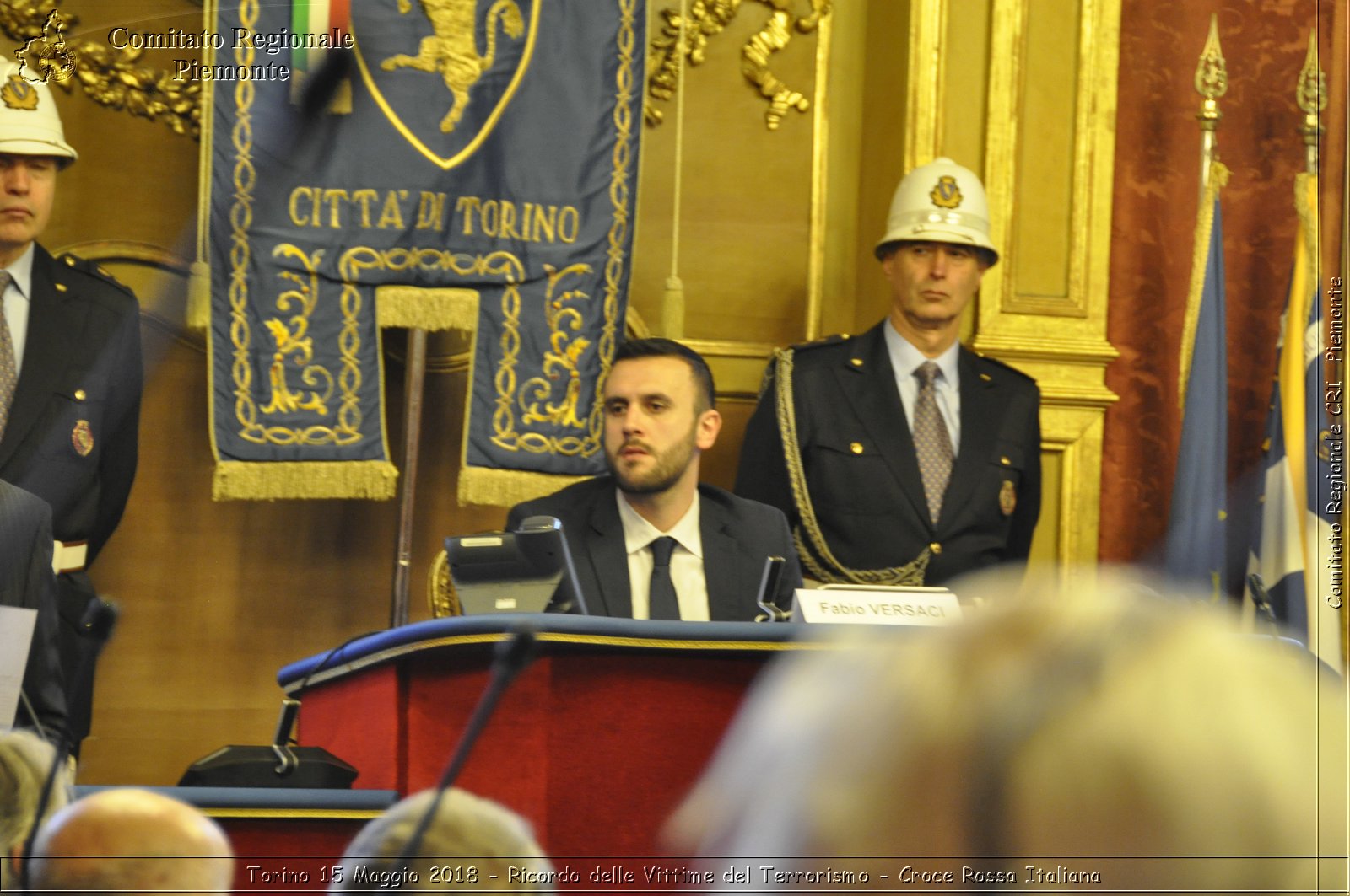 Torino 15 Maggio 2018 - Ricordo delle Vittime del Terrorismo - Croce Rossa Italiana- Comitato Regionale del Piemonte