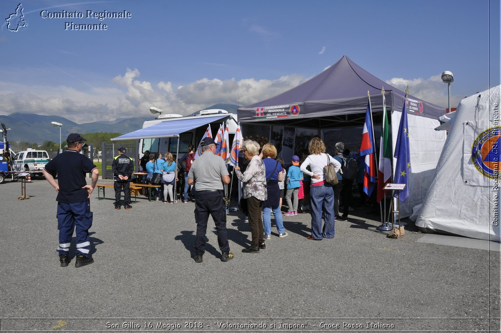 San Gillio 16 Maggio 2018 - "Volontariando si Impara" - Croce Rossa Italiana- Comitato Regionale del Piemonte