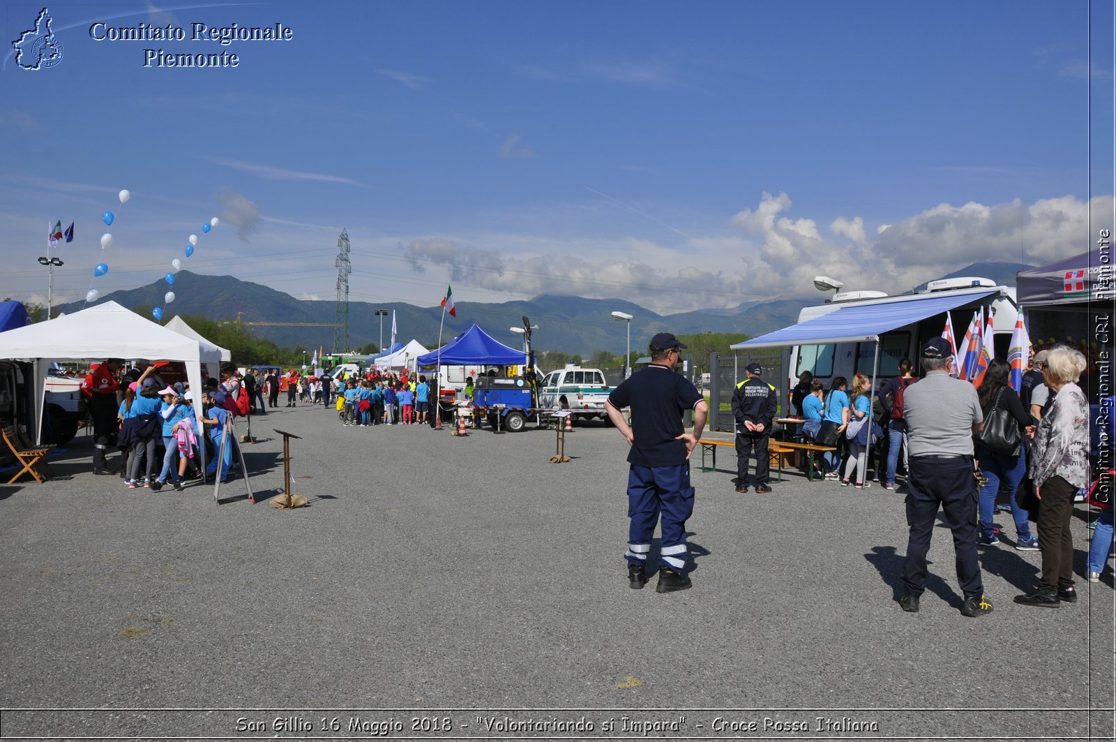 San Gillio 16 Maggio 2018 - "Volontariando si Impara" - Croce Rossa Italiana- Comitato Regionale del Piemonte