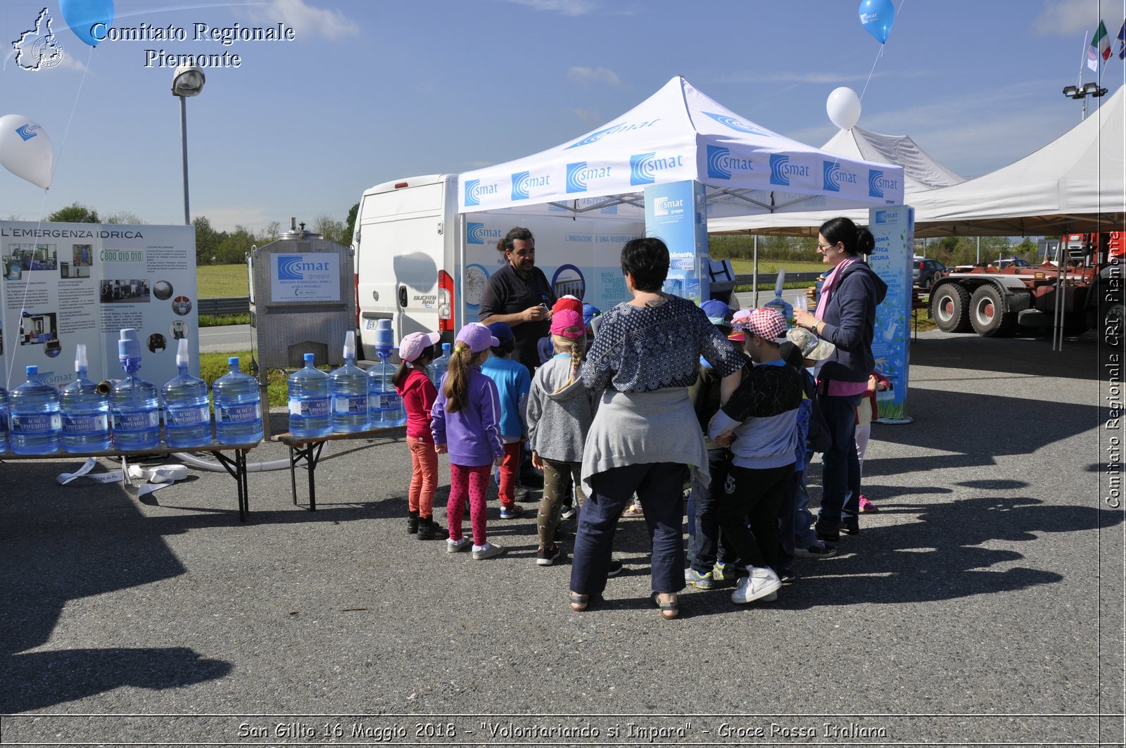 San Gillio 16 Maggio 2018 - "Volontariando si Impara" - Croce Rossa Italiana- Comitato Regionale del Piemonte