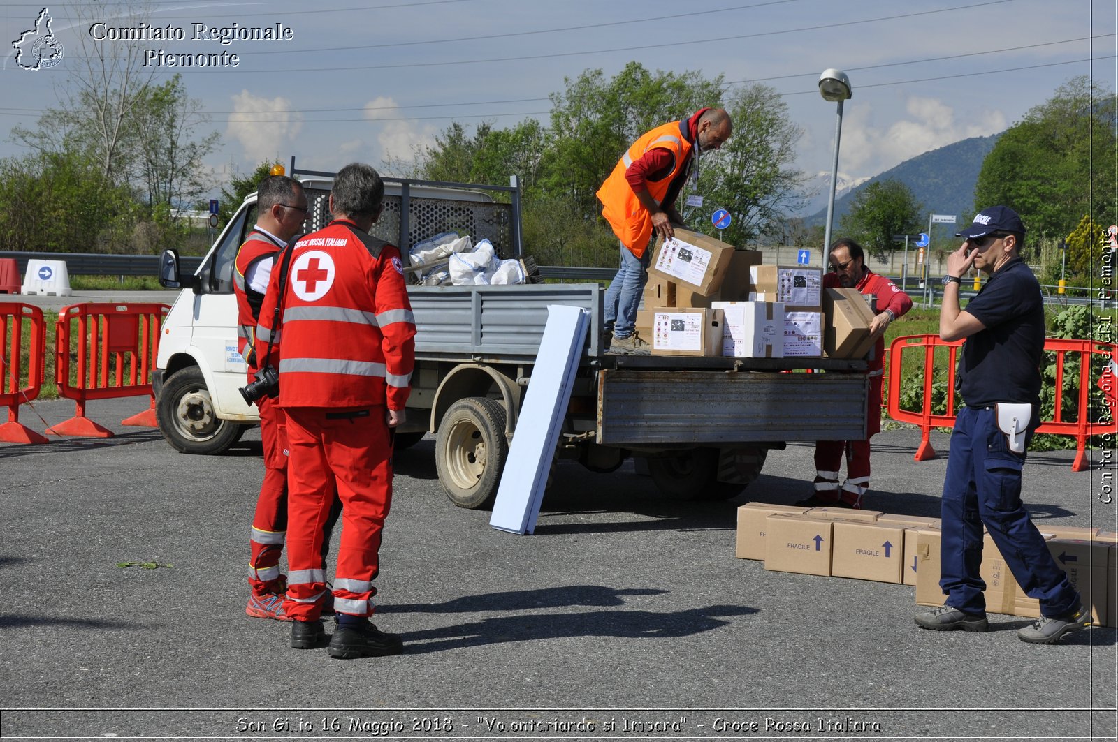 San Gillio 16 Maggio 2018 - "Volontariando si Impara" - Croce Rossa Italiana- Comitato Regionale del Piemonte