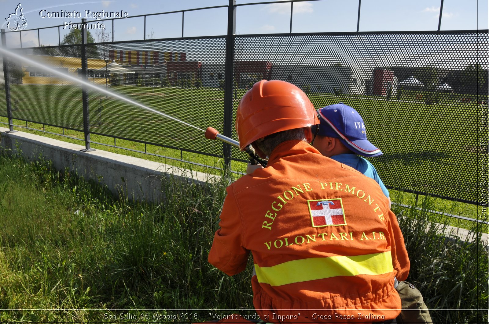 San Gillio 16 Maggio 2018 - "Volontariando si Impara" - Croce Rossa Italiana- Comitato Regionale del Piemonte