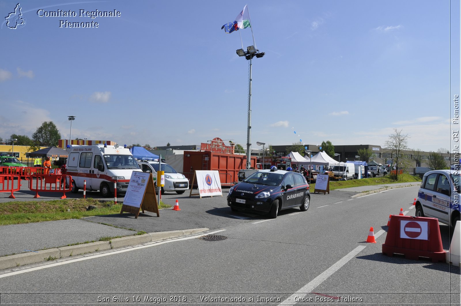 San Gillio 16 Maggio 2018 - "Volontariando si Impara" - Croce Rossa Italiana- Comitato Regionale del Piemonte