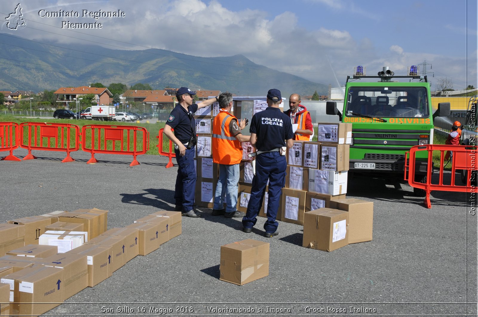 San Gillio 16 Maggio 2018 - "Volontariando si Impara" - Croce Rossa Italiana- Comitato Regionale del Piemonte