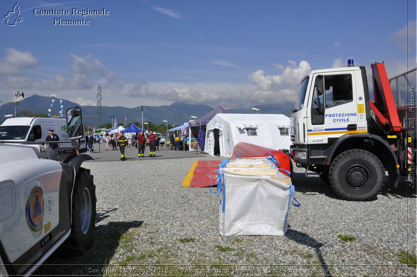 San Gillio 16 Maggio 2018 - "Volontariando si Impara" - Croce Rossa Italiana- Comitato Regionale del Piemonte