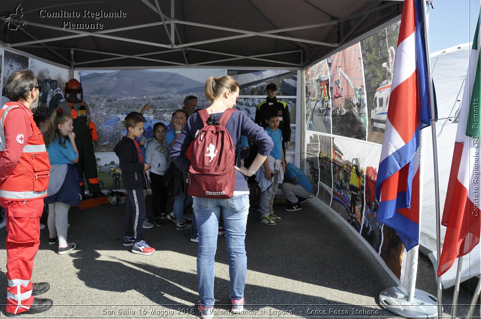 San Gillio 16 Maggio 2018 - "Volontariando si Impara" - Croce Rossa Italiana- Comitato Regionale del Piemonte