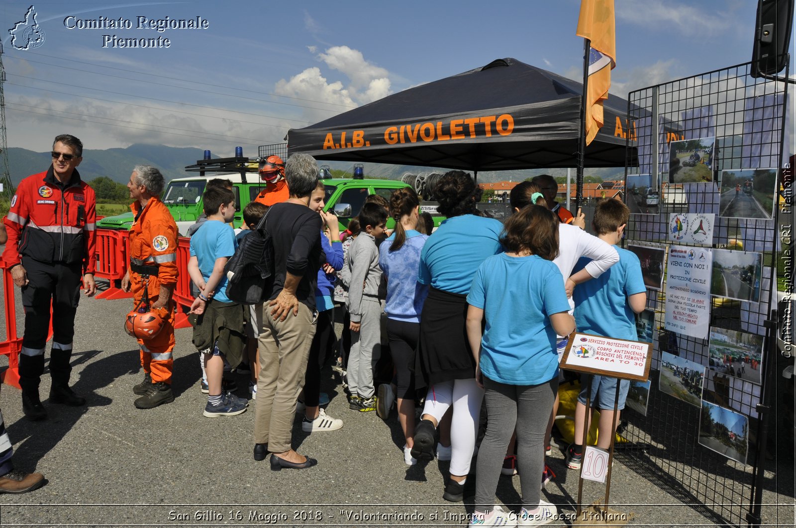 San Gillio 16 Maggio 2018 - "Volontariando si Impara" - Croce Rossa Italiana- Comitato Regionale del Piemonte