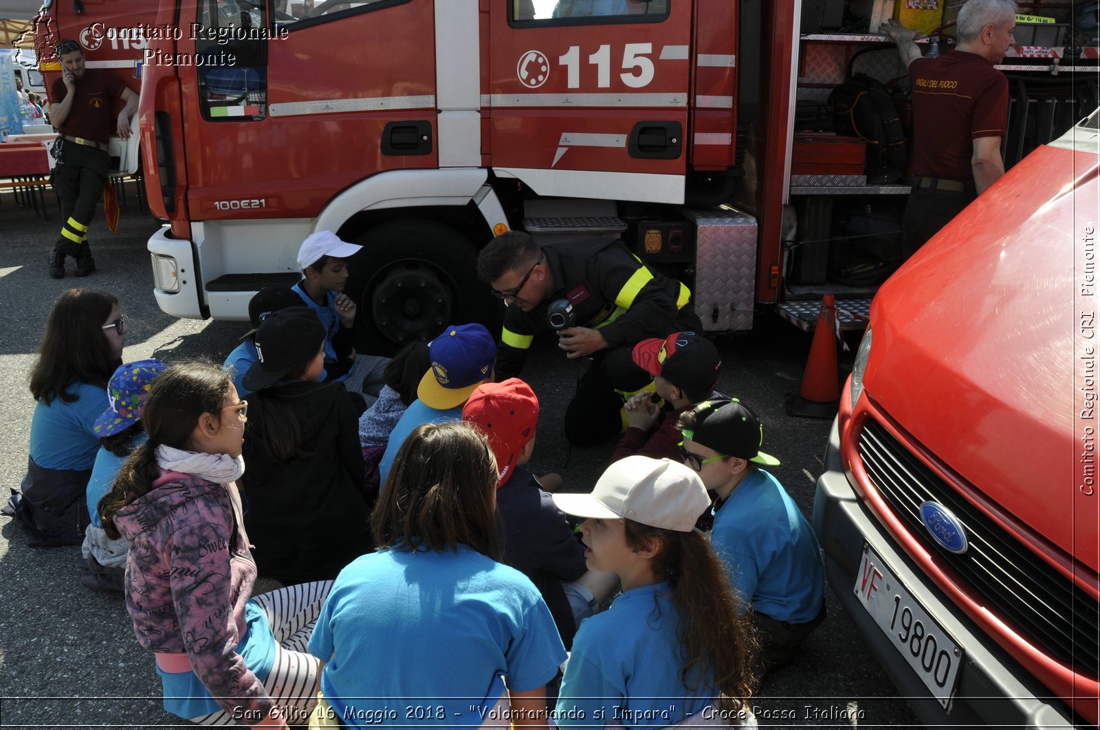 San Gillio 16 Maggio 2018 - "Volontariando si Impara" - Croce Rossa Italiana- Comitato Regionale del Piemonte