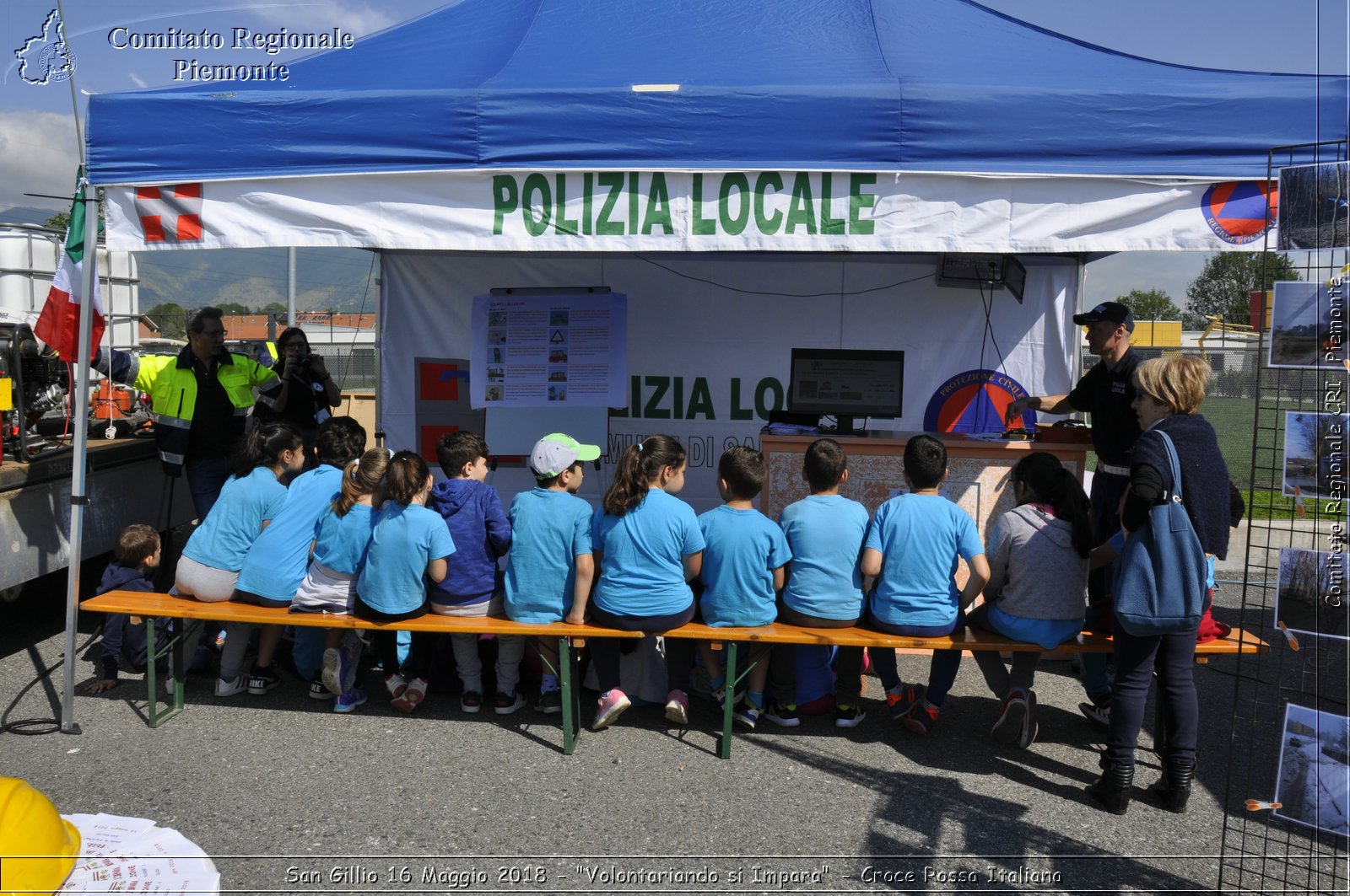 San Gillio 16 Maggio 2018 - "Volontariando si Impara" - Croce Rossa Italiana- Comitato Regionale del Piemonte