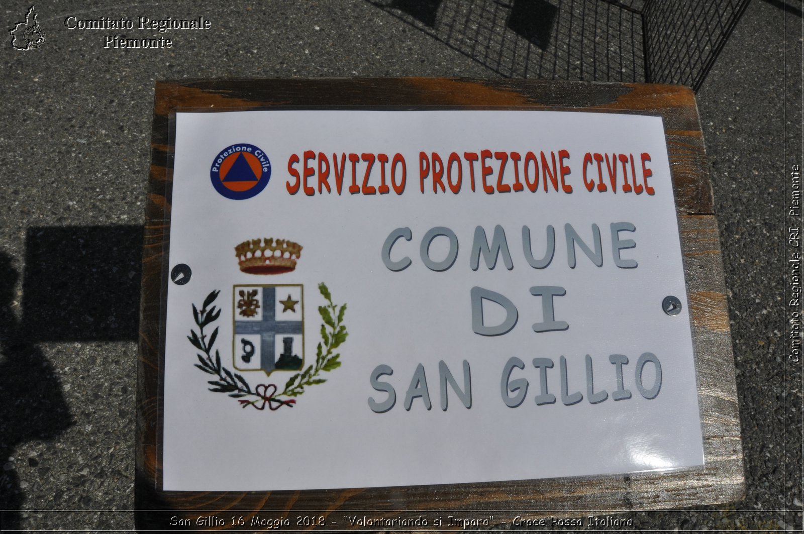 San Gillio 16 Maggio 2018 - "Volontariando si Impara" - Croce Rossa Italiana- Comitato Regionale del Piemonte