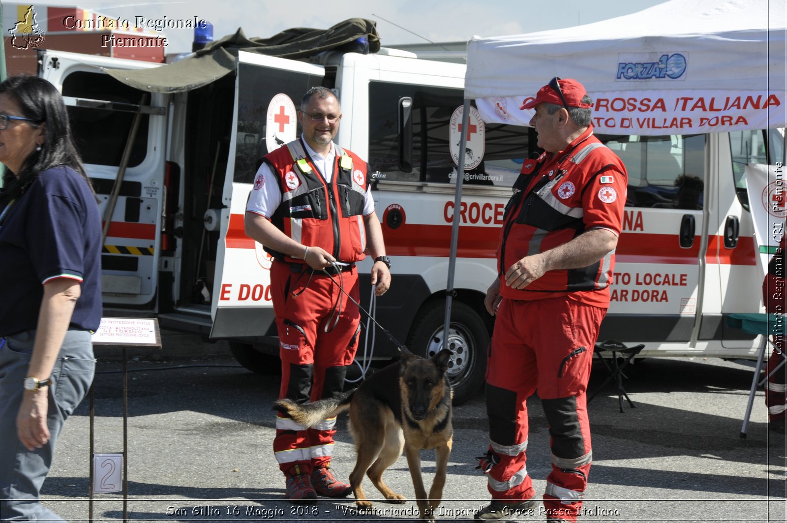 San Gillio 16 Maggio 2018 - "Volontariando si Impara" - Croce Rossa Italiana- Comitato Regionale del Piemonte