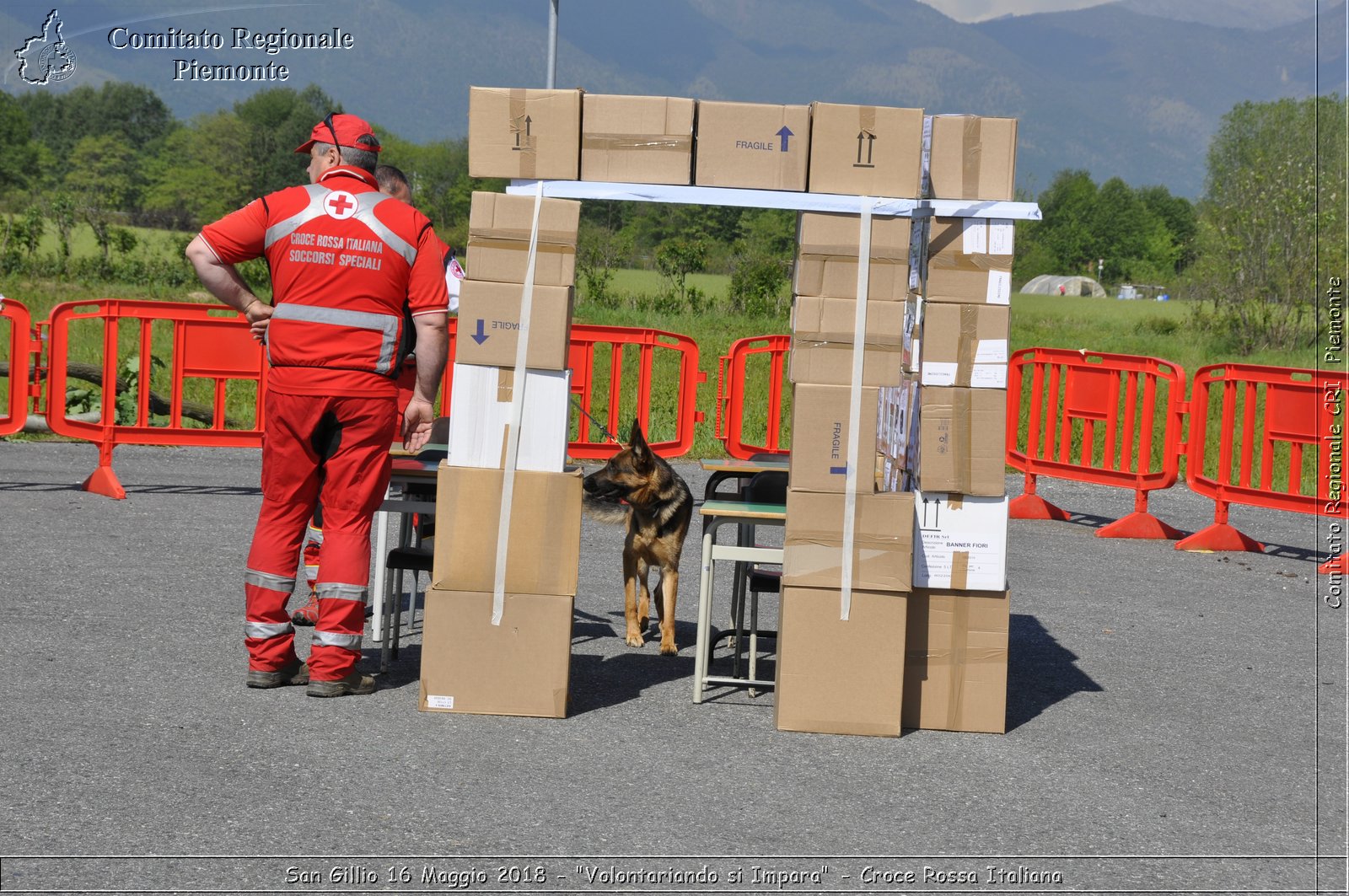 San Gillio 16 Maggio 2018 - "Volontariando si Impara" - Croce Rossa Italiana- Comitato Regionale del Piemonte