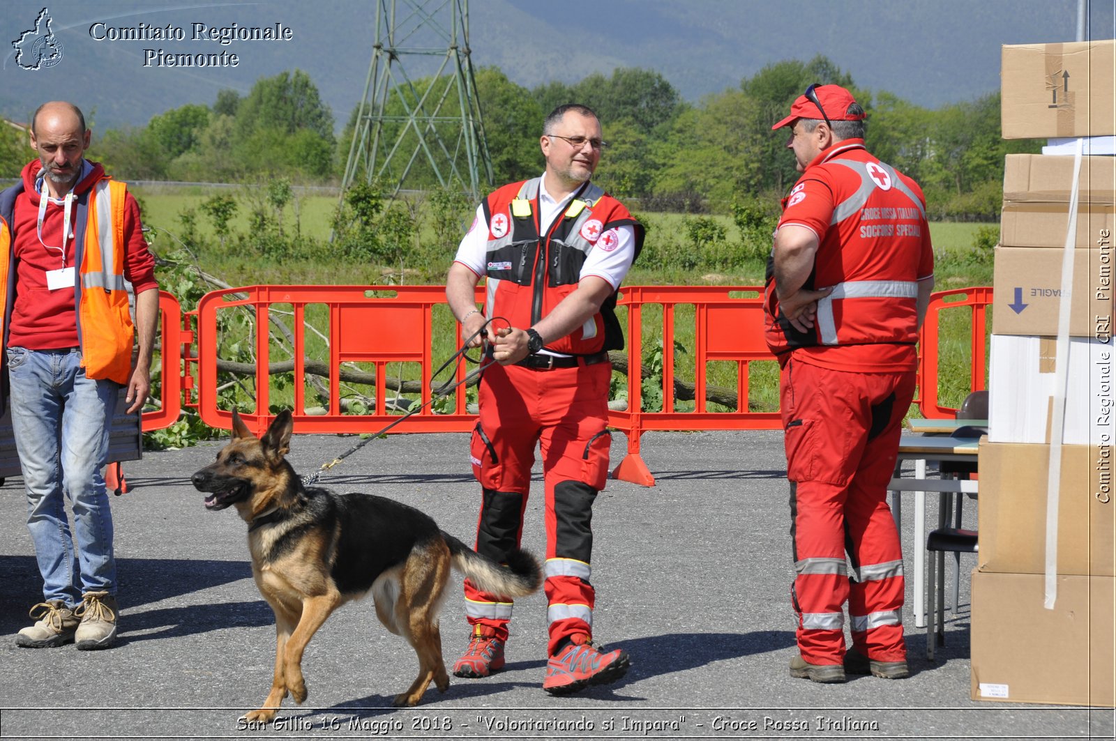 San Gillio 16 Maggio 2018 - "Volontariando si Impara" - Croce Rossa Italiana- Comitato Regionale del Piemonte