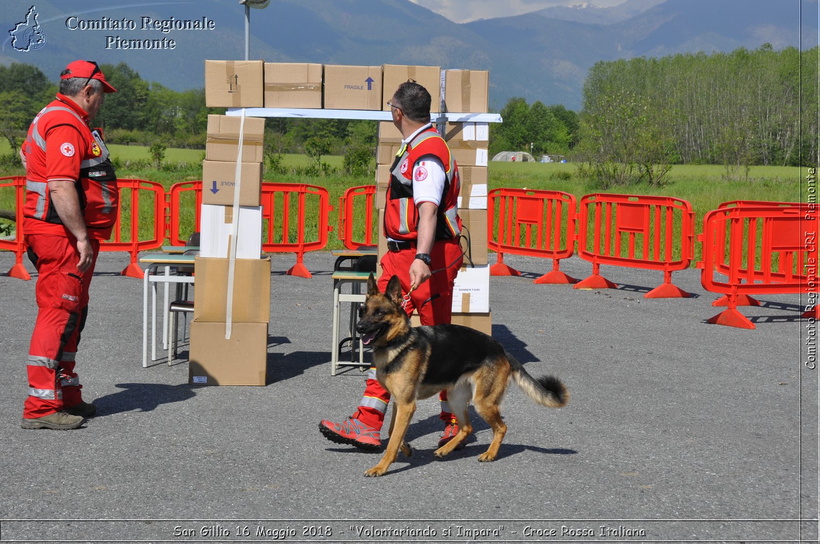 San Gillio 16 Maggio 2018 - "Volontariando si Impara" - Croce Rossa Italiana- Comitato Regionale del Piemonte