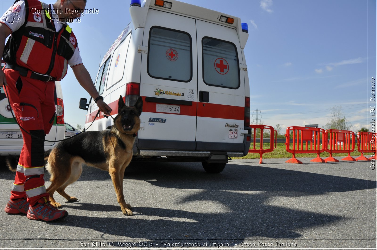 San Gillio 16 Maggio 2018 - "Volontariando si Impara" - Croce Rossa Italiana- Comitato Regionale del Piemonte